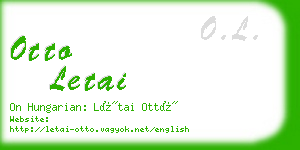 otto letai business card